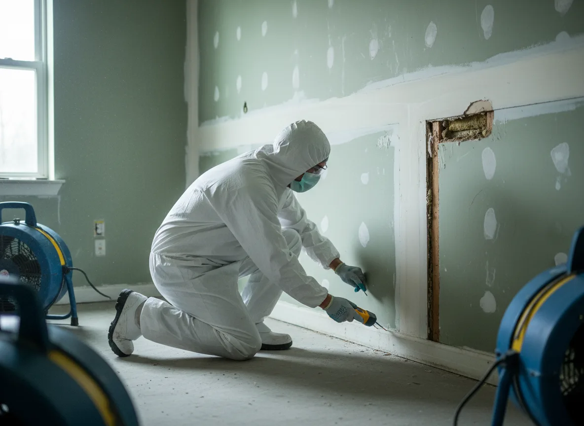 Water Damage Restoration company in Tustin, MI